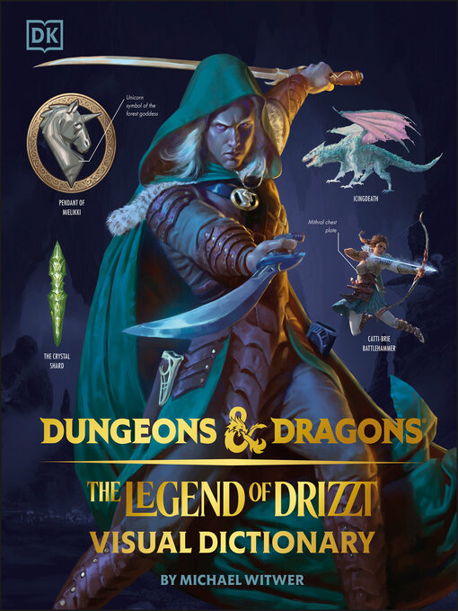 Cover image for Dungeons and Dragons the Legend of Drizzt Visual Dictionary